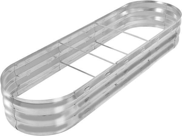 Galvanized Raised Garden Bed Kit – Durable Planter Box for Vegetables & Flowers