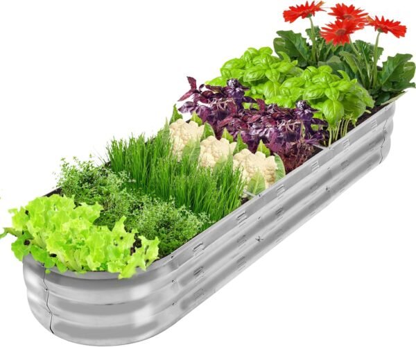 Galvanized Raised Garden Bed Kit – Durable Planter Box for Vegetables & Flowers - Image 2